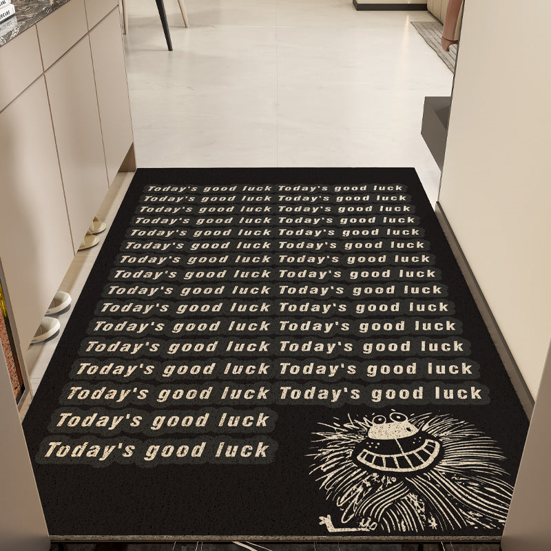 Playful Cat-Themed Indoor Area Mat
