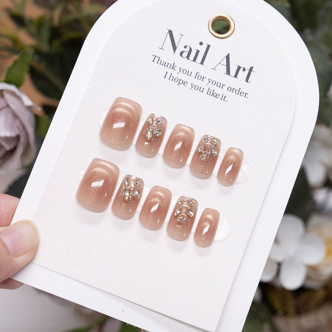 Premium Decorative Press-On Nail Set