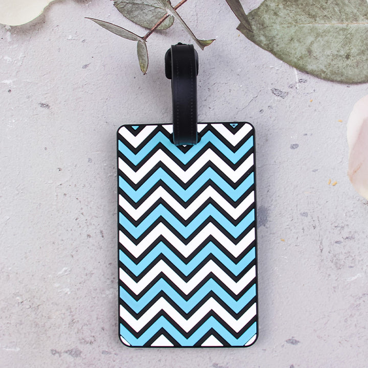 Stylish Chevron Pattern Luggage Tag Kalsten