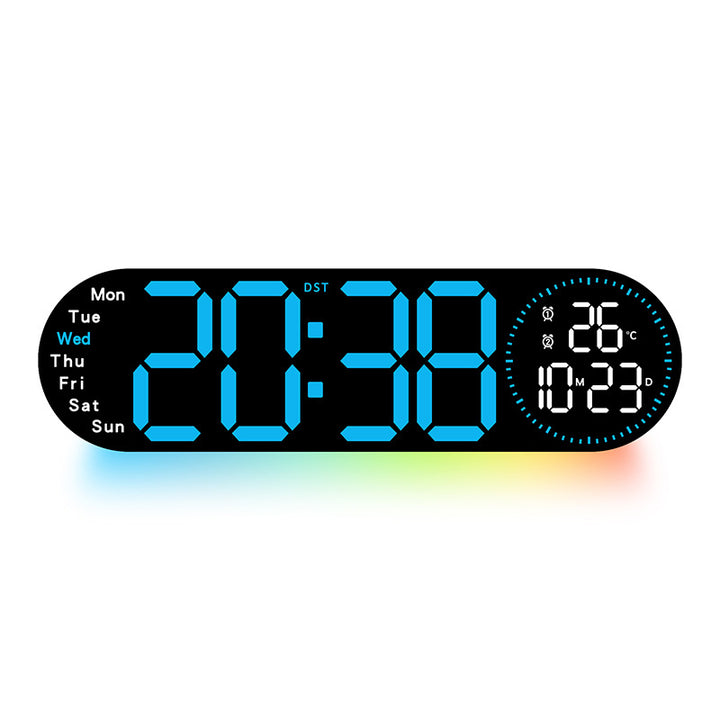 Digital multifunction alarm clock with temperature and weather display Kalsten