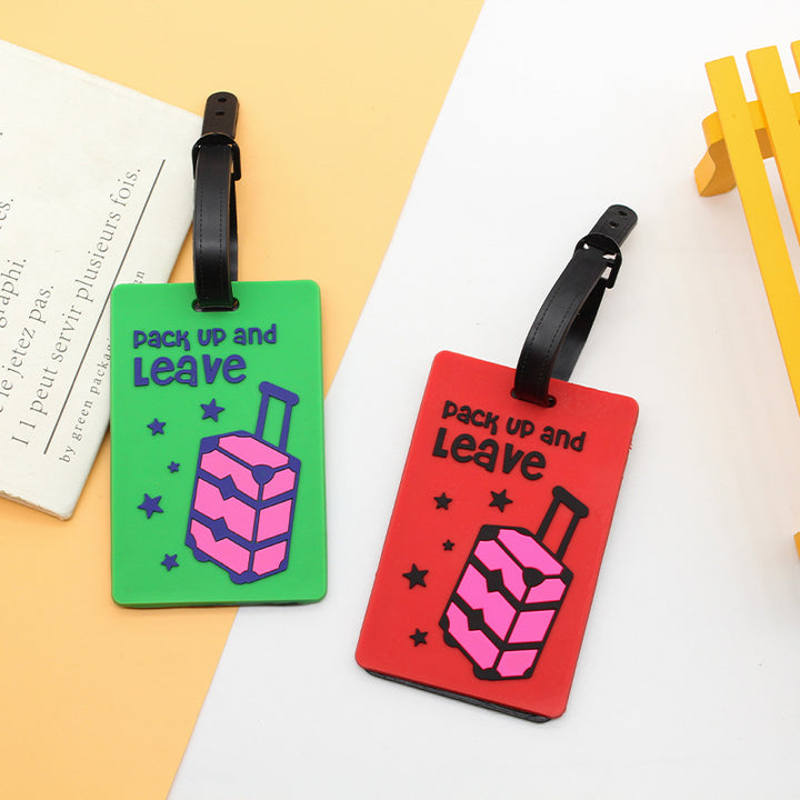 Unisex creative luggage tag in bus design Kalsten