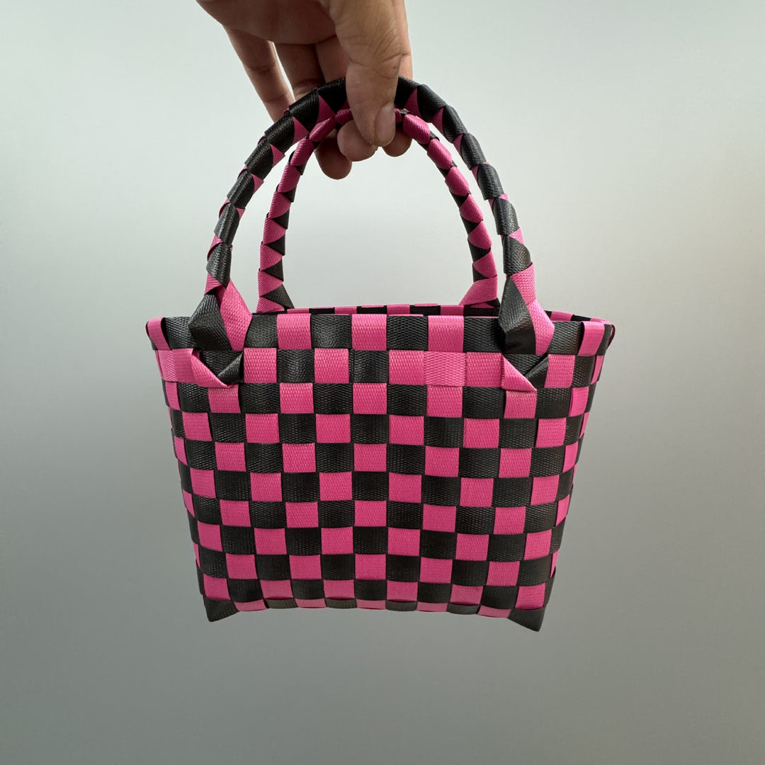 Playful and Colorful Basket Bag Kalsten