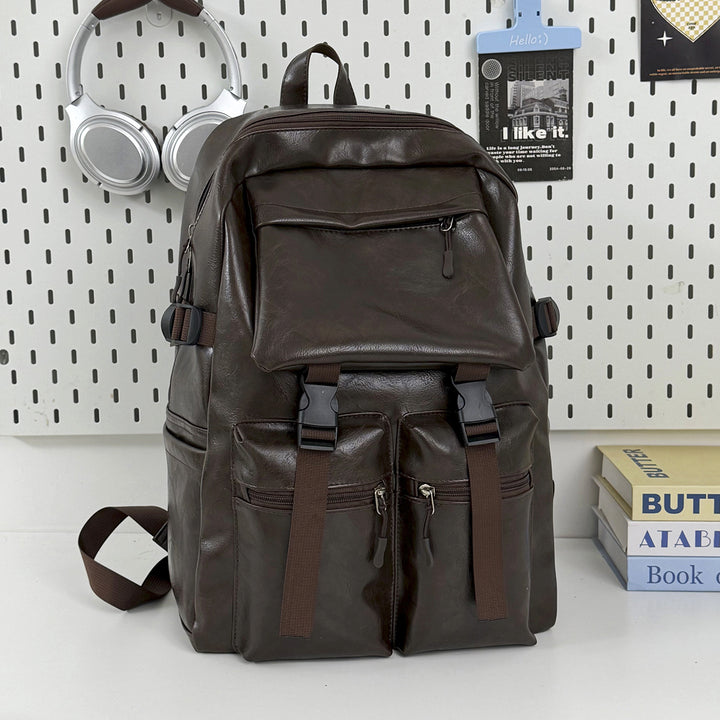 Durable Leather Backpack Kalsten