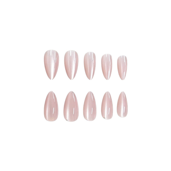 Elegant Glittery Stiletto Nail Enhancements Kalsten