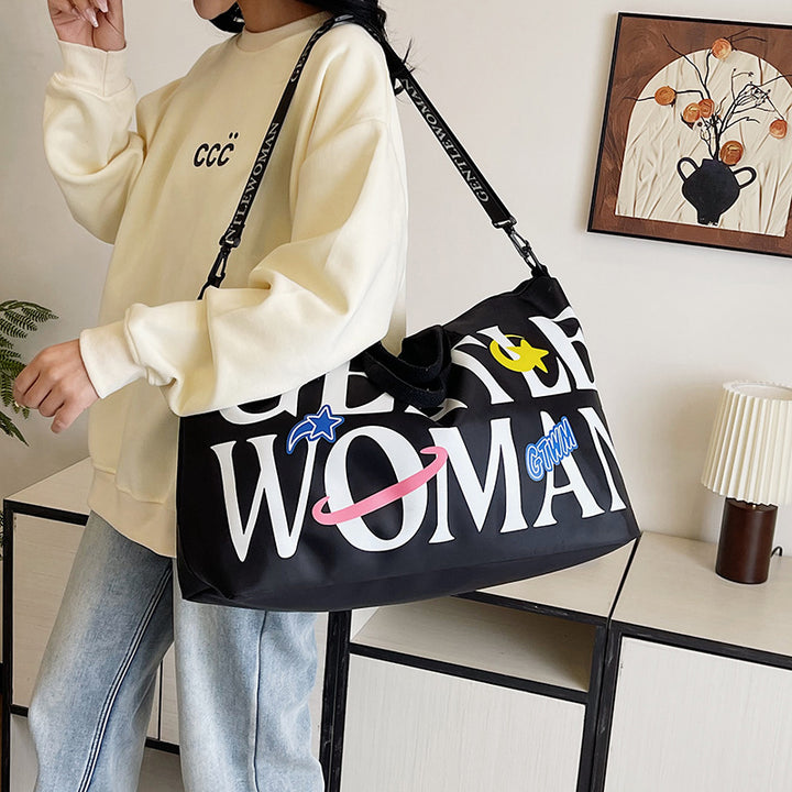 Trendy Graphic Tote Bag Kalsten