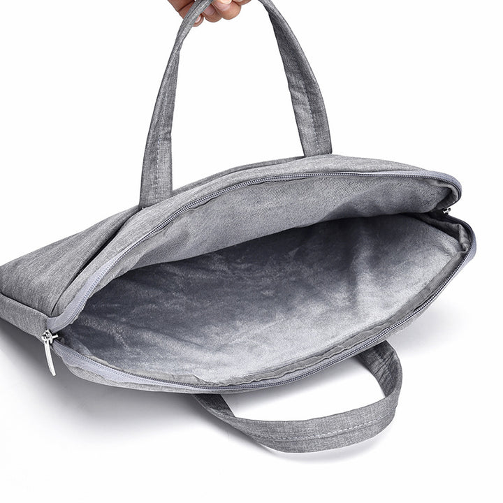 Laptop and briefcase in modern, minimalist design Kalsten