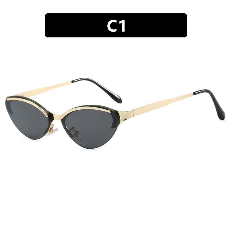 Ladies Cat-Eye Sunglasses with Elegant Frame and UV Protection Kalsten