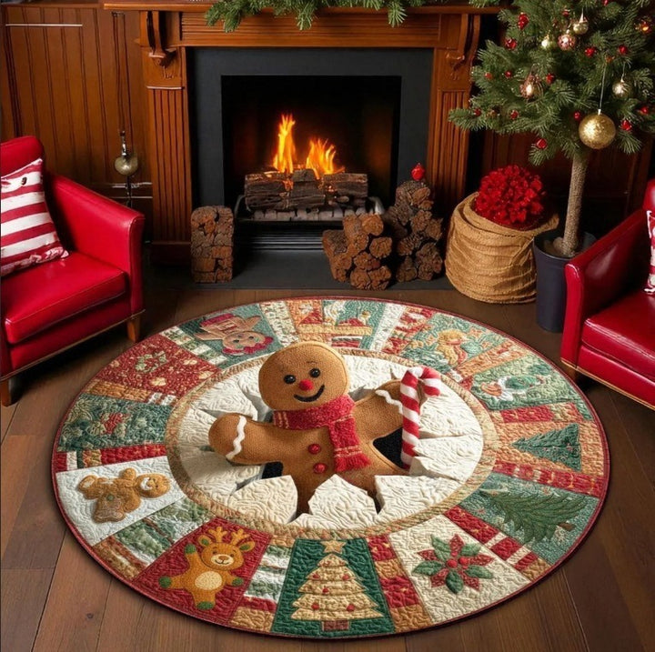 Halloween-Themed Decorative Area Rug for Home