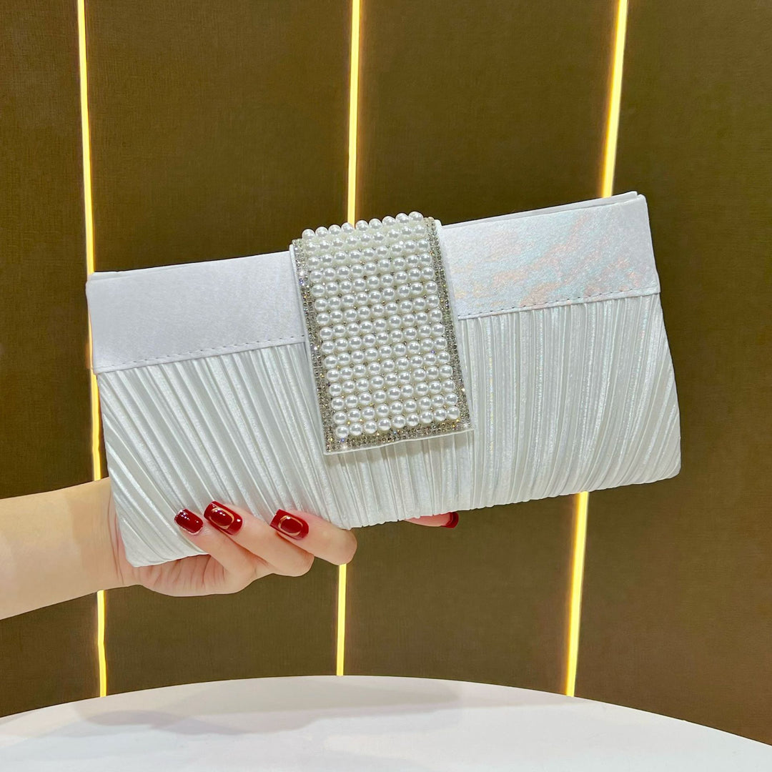 Elegant Pleated Handbag
