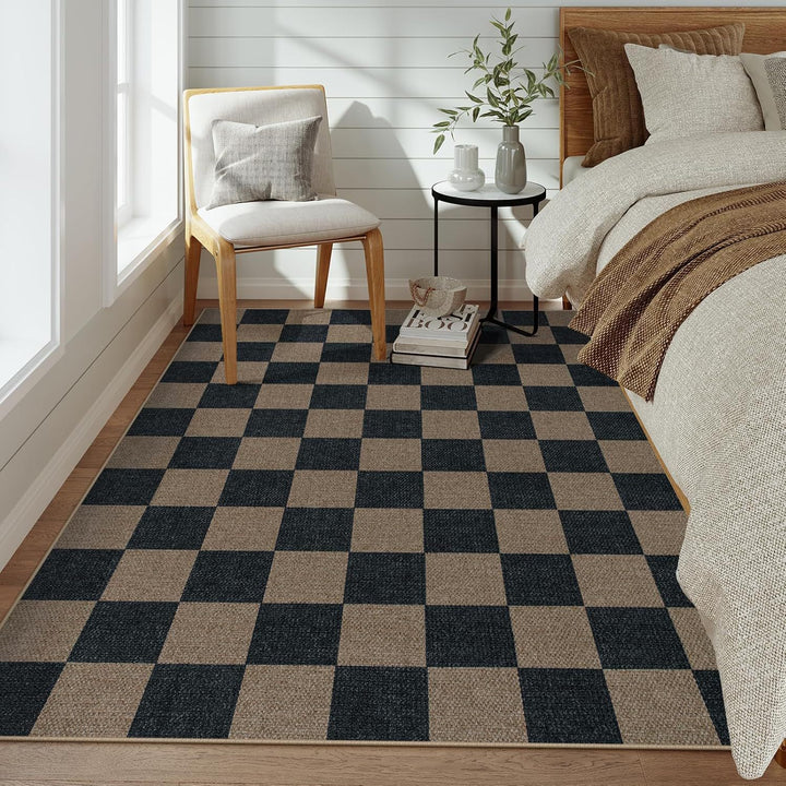 Stylish Diamond Pattern Outdoor Area Rug Kalsten