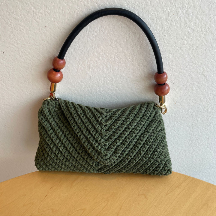 Elegant Woven Shoulder Bag Kalsten