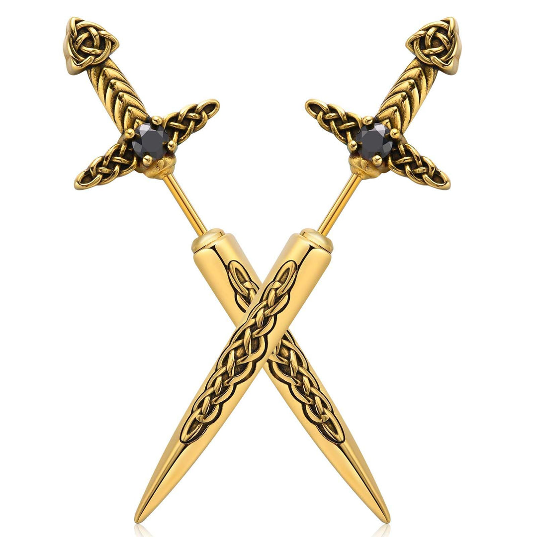 Gothic Sword-Shaped Brooch Kalsten