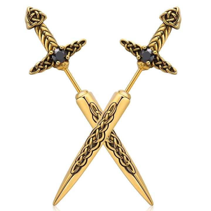 Gothic Sword-Shaped Brooch Kalsten