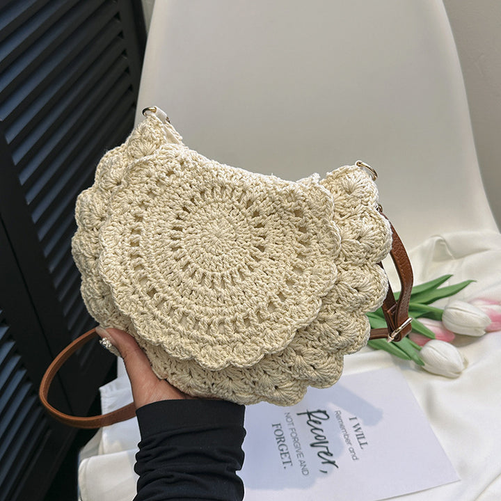 Hand-knotted shoulder bag Kalsten