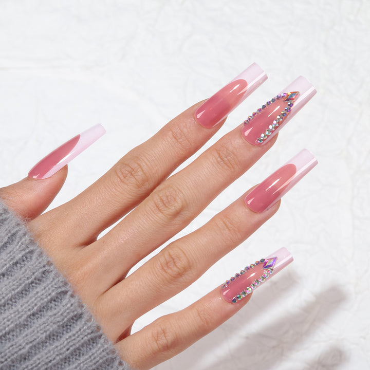 Elegant Ballerina Press-On Nails Kalsten