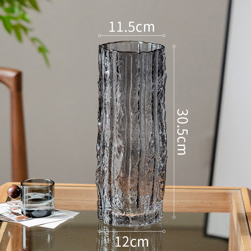 Artful Glass Vase in Modern Design Kalsten