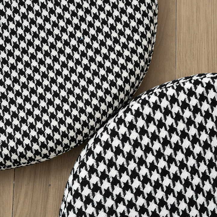Cozy Houndstooth Decorative Cushion
