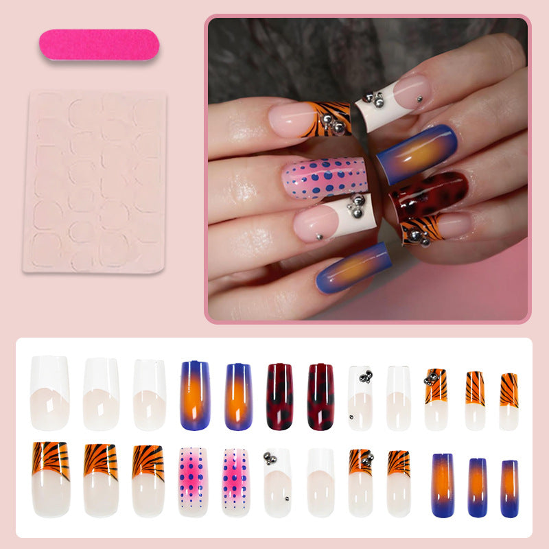 Art nail set with creative decorations Kalsten