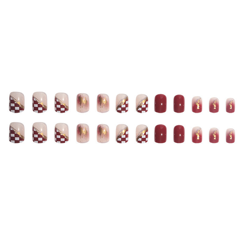 Artistic Nail Art Press-On Set Kalsten