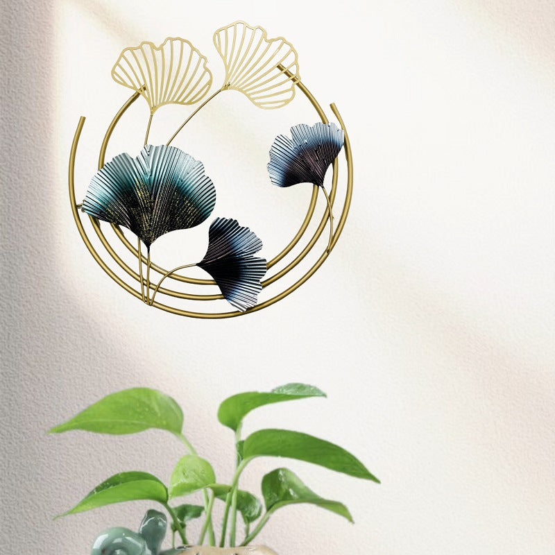 Elegant Botanical Metal Wall Art Kalsten