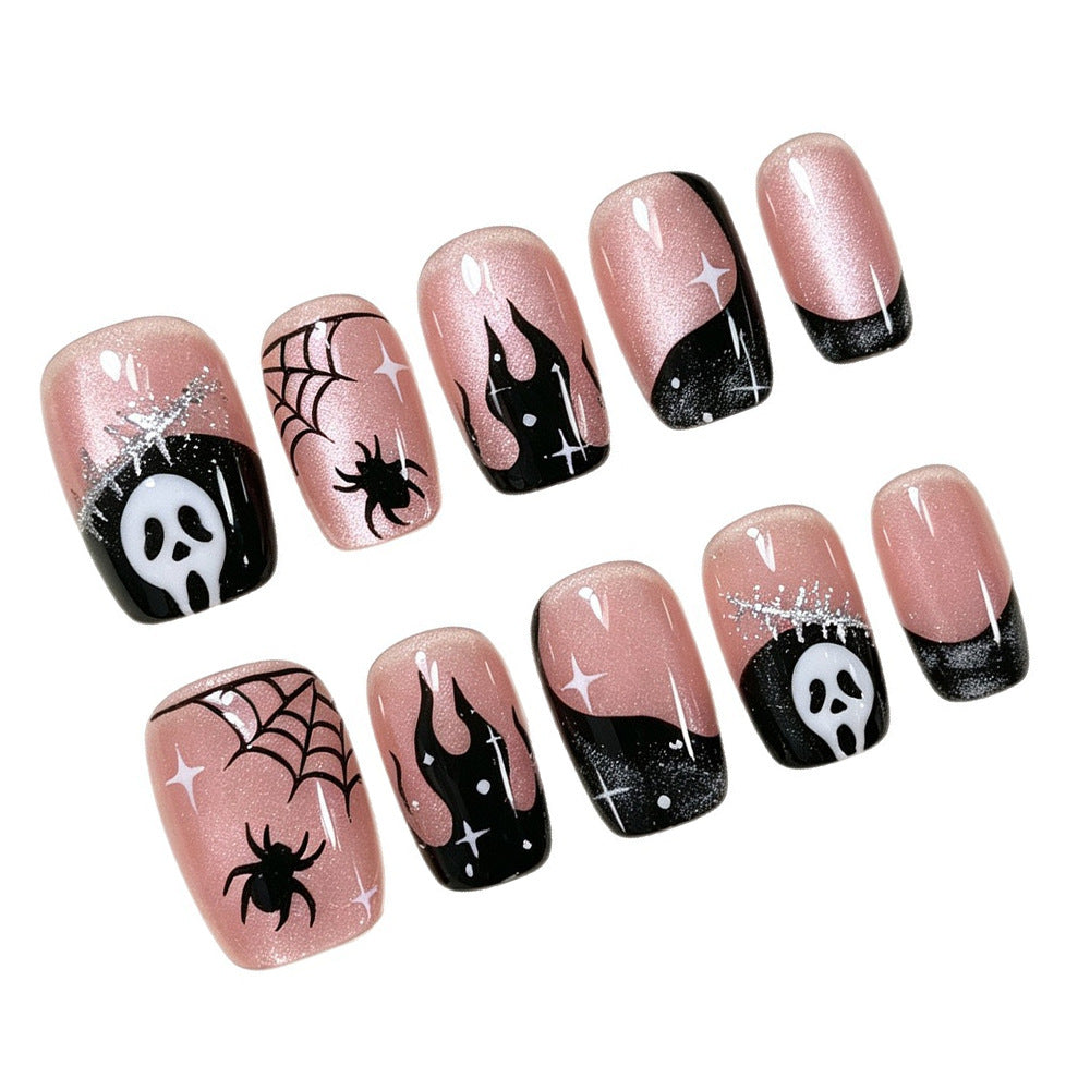 Halloween Theme Press-On Nail Set Kalsten