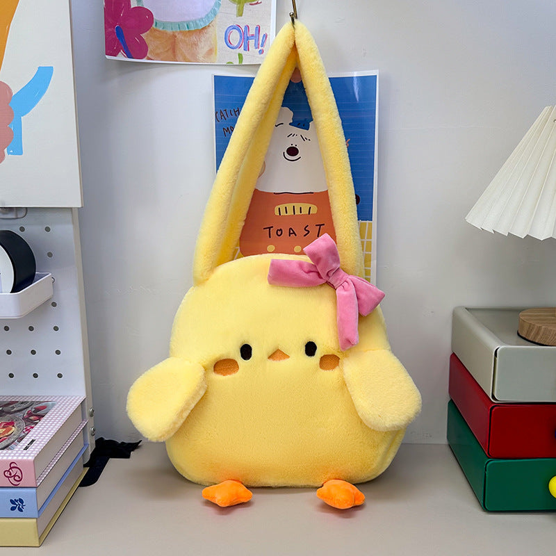 Cozy plush handbag in chicken design Kalsten
