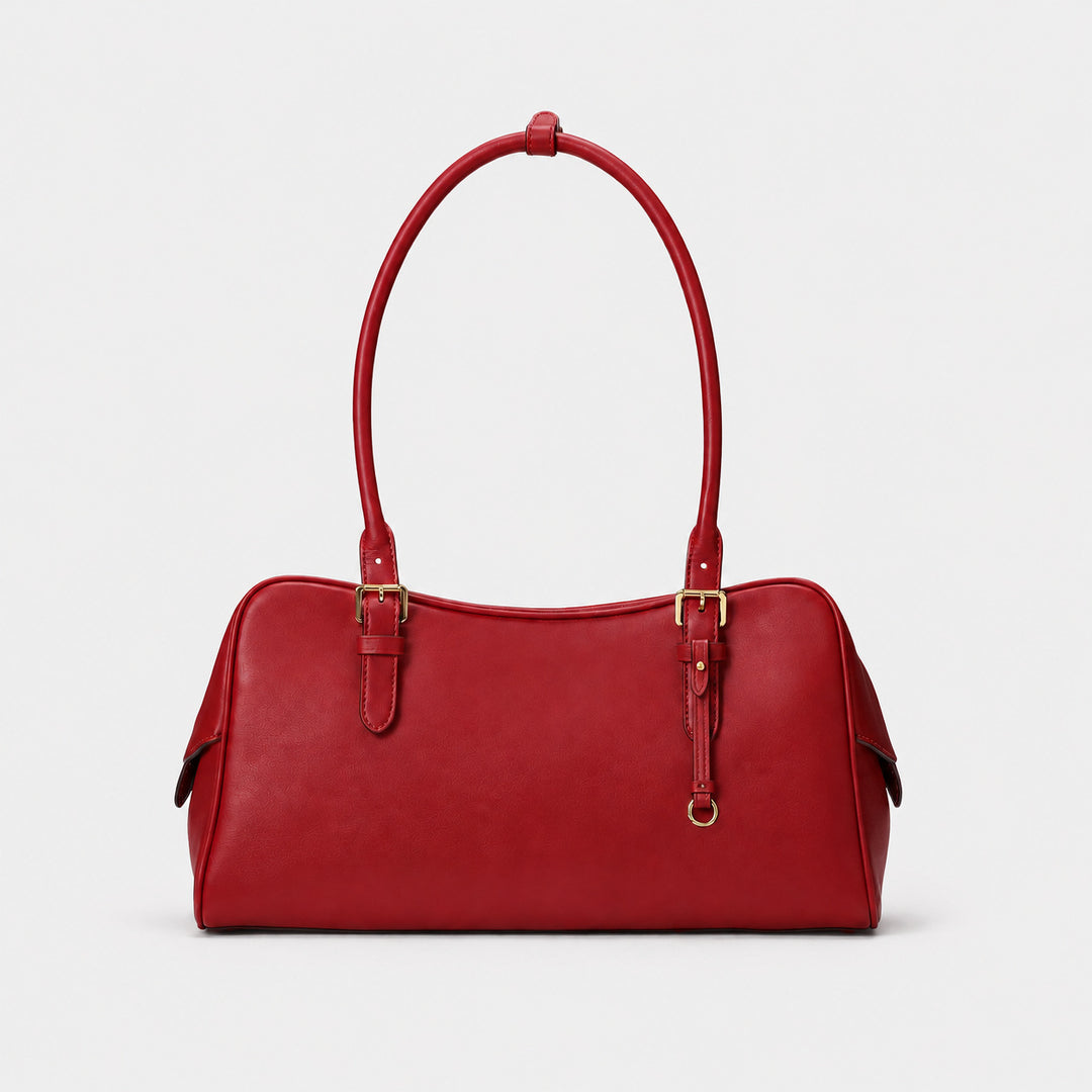 Classic Structured Leather Handbag