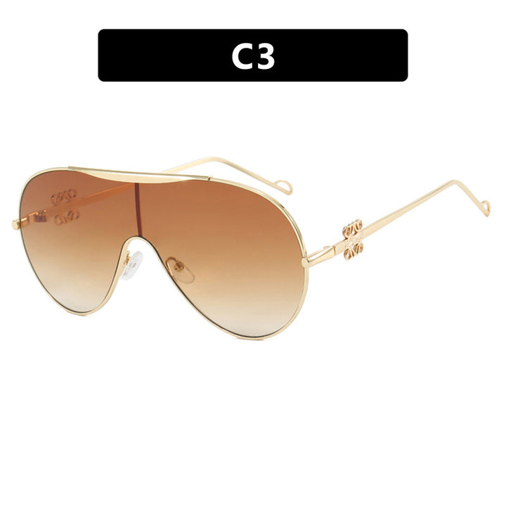 Ladies UV Protection Sunglasses in Fashionable Pilot Style Kalsten