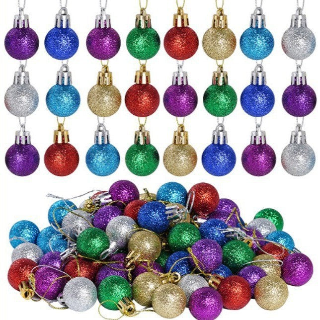 Sparkling Glittering Christmas Ornaments Kalsten