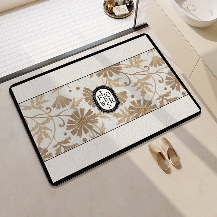 Decorative Geometric Pattern Area Mat Kalsten