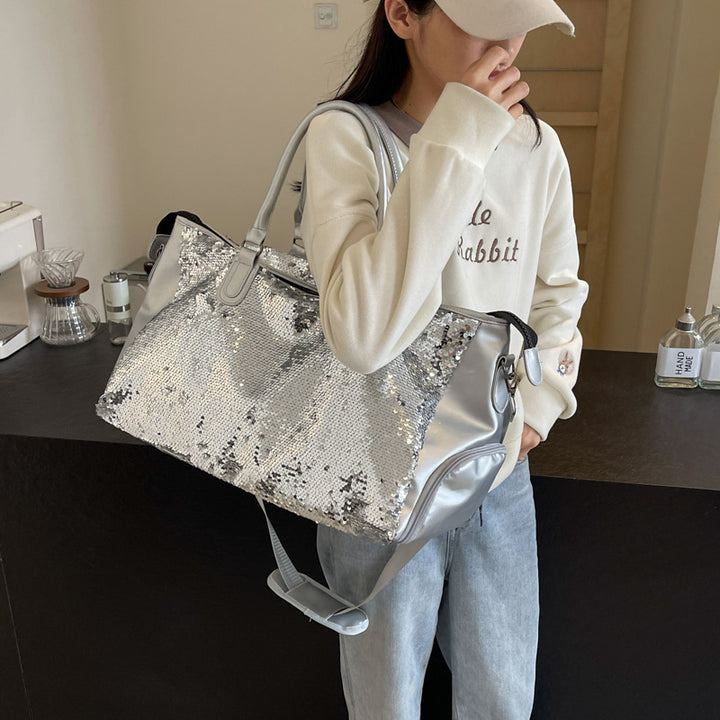 Sequin Weekend Tote Bag Kalsten