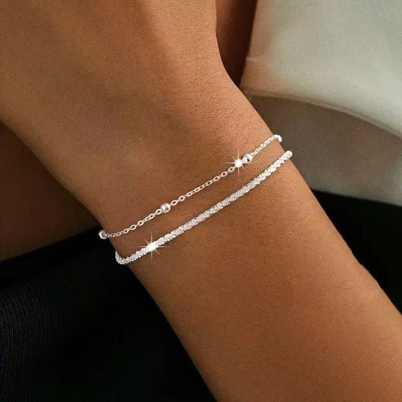 Elegant Dual-Layered Bracelet Kalsten