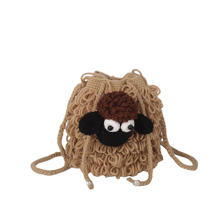 Cute Animal-Themed Crochet Backpack
