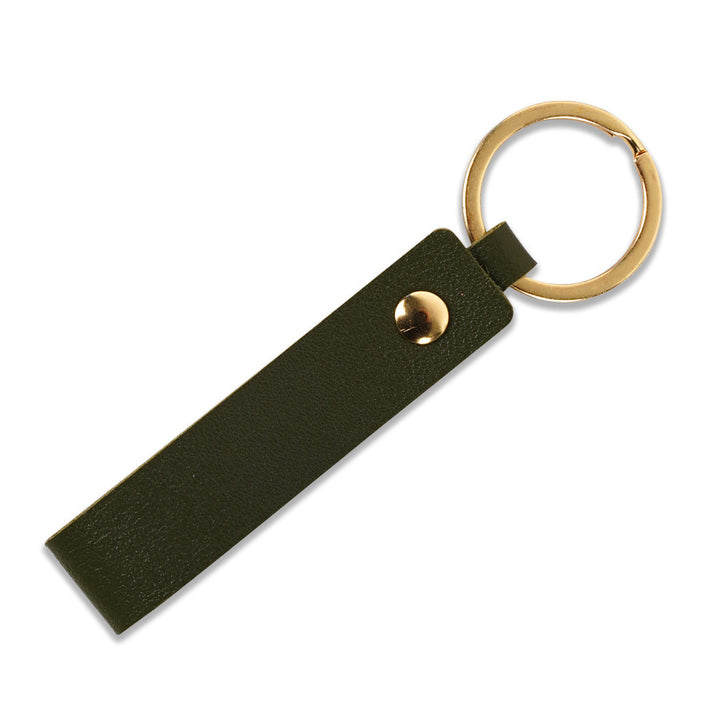 Unisex keychain made of high-quality artificial leather with practical loop Kalsten
