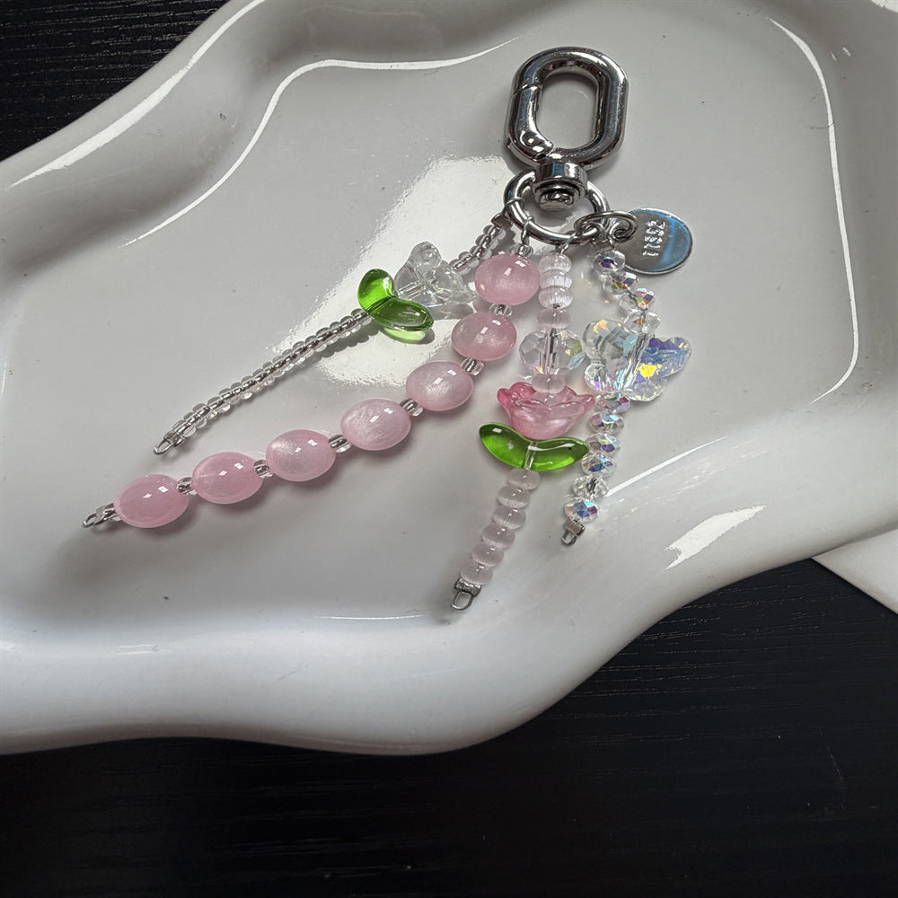 Decorative Beaded Charm Keychain Kalsten 1790135130