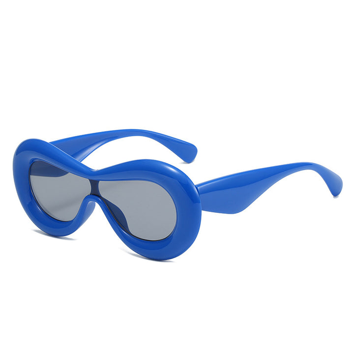 Women's futuristic eye mask sunglasses Kalsten