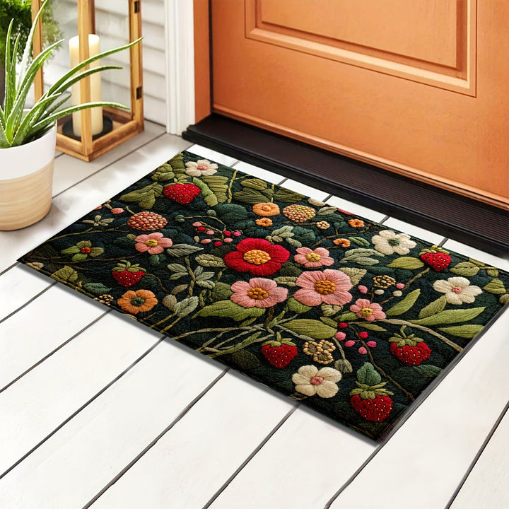 Leaf Design Outdoor Entrance Mat Kalsten