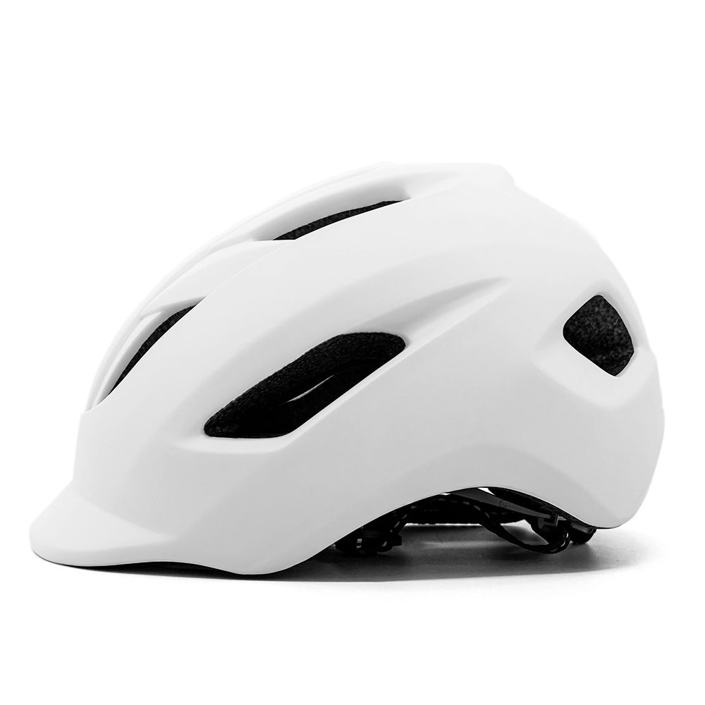 urban commuter cycling helmet with adjustable retention and integrated visor Kalsten