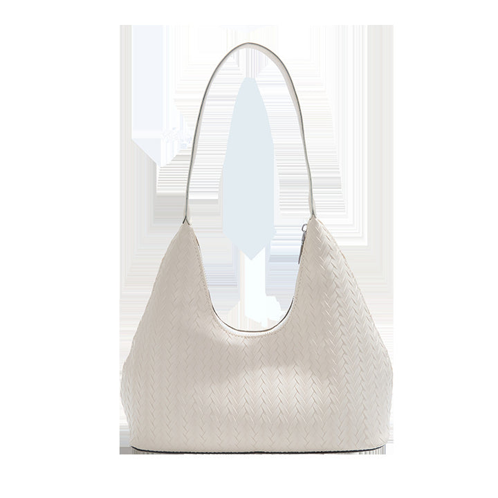 Textured Woven Shoulder Bag Kalsten
