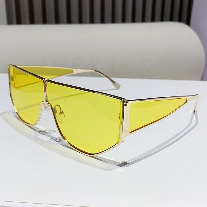 Men's Bold Statement Shield Sunglasses Kalsten