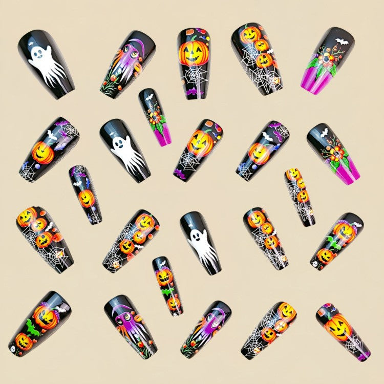 Halloween-Themed Nail Art Kalsten