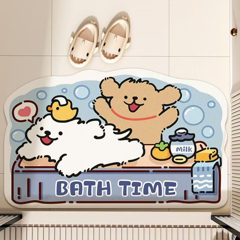 Cartoon Bath Mat Kalsten