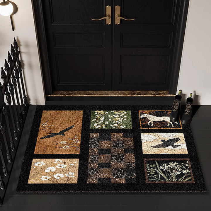 Nature-Inspired Decorative Door Mat