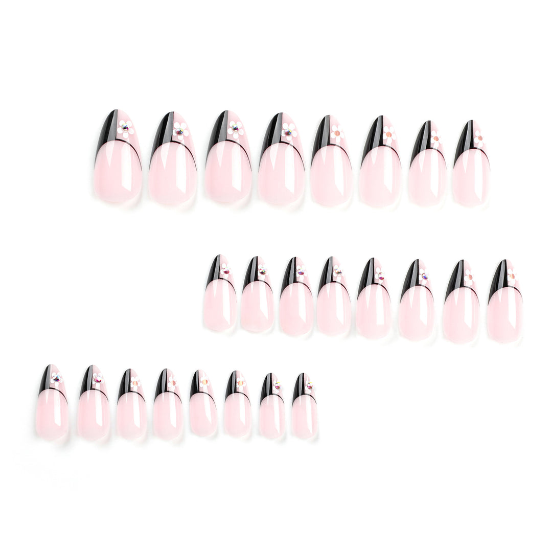 Artful nail art in elegant stiletto design Kalsten