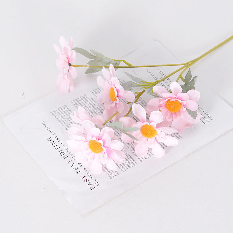 Realistic Artificial Daisy Floral Stem