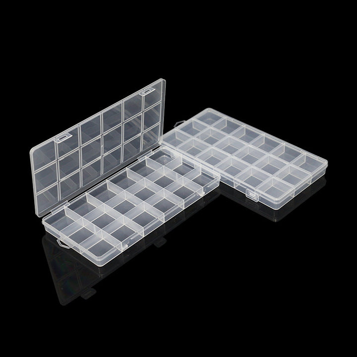 Transparent Multi-Section Craft Storage Organizer Kalsten