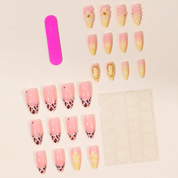 Decorative 3D Floral Nail Art Extensions Kalsten