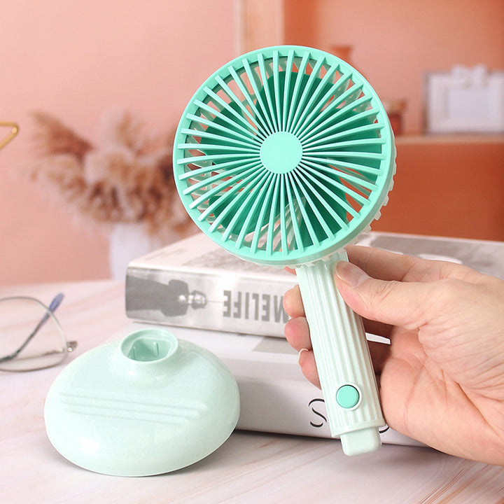 Women Portable Desk Fan with Adjustable Tilt Angle Kalsten