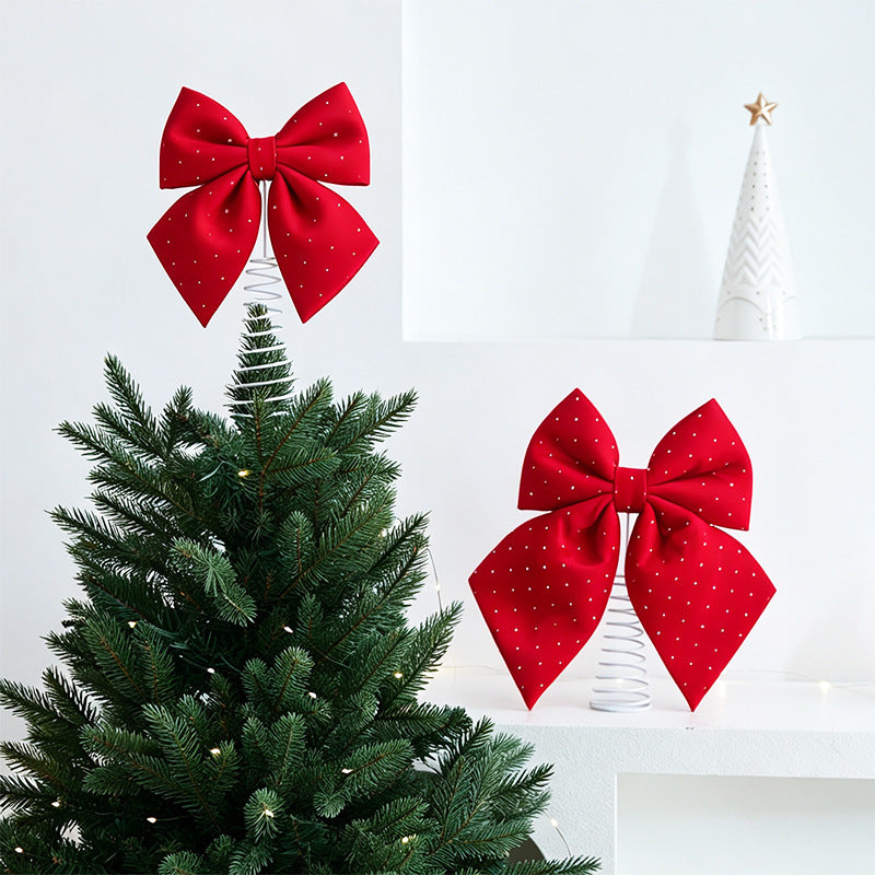 Decorative Bow Tree Topper