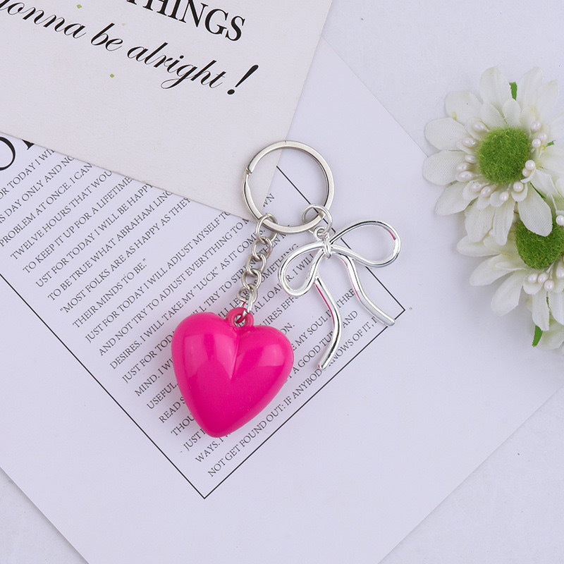 Charming Heart-Shaped Keychain kalsten